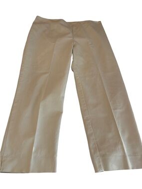 St. john Size 16 tan capri pants